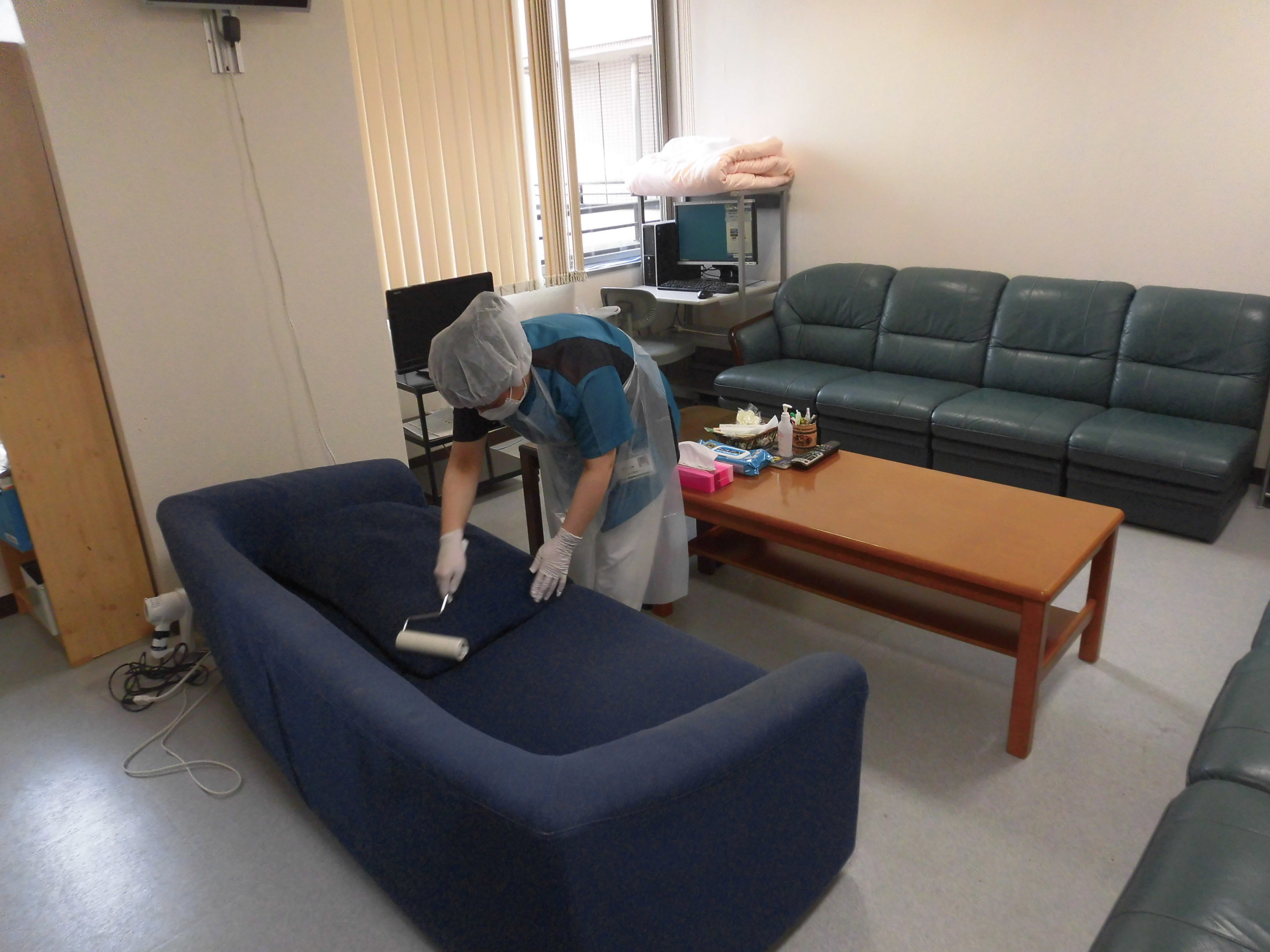 手術バックヤード清掃